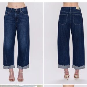 Kacey Cuffed High Waist Boyfriend Jeans